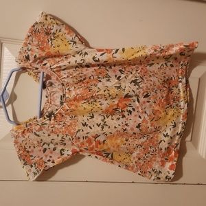 Childrens Place floral shirt